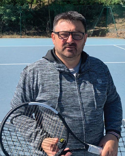 Olivier Hugounenq, président du Tennis Club Beaucairois